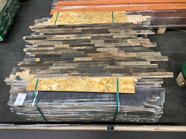 3d oud eiken wandbekleding (21,89 m2) - afbeelding 2 van  4