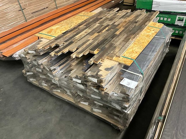 3d oud eiken wandbekleding (21,89 m2) - afbeelding 3 van  4