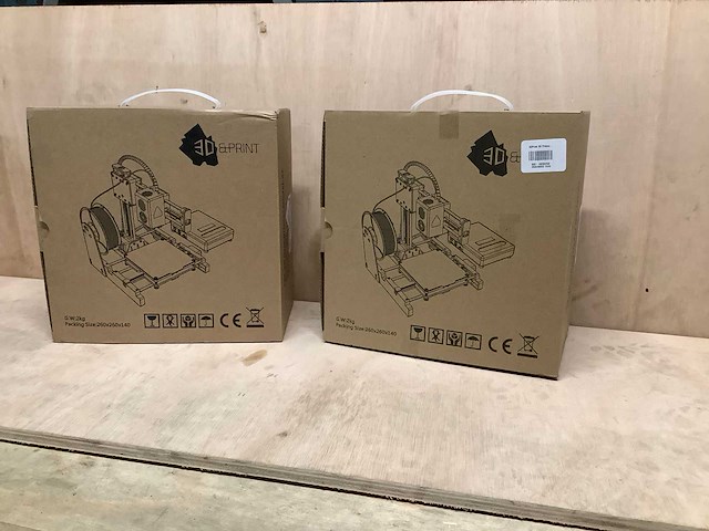 3d printer (2x) - afbeelding 1 van  2