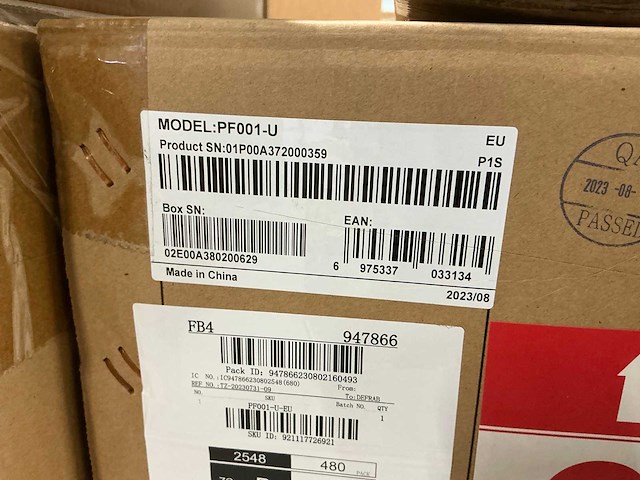 3d printers - bambu lab - p1s (2x) - afbeelding 4 van  7