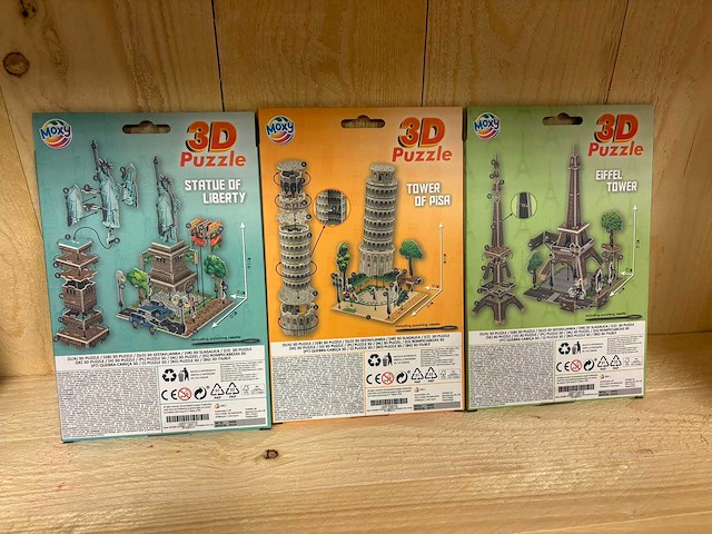 3d puzzels (432x) - afbeelding 2 van  2