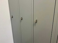 3deurs lockerkast (3x) - afbeelding 5 van  6