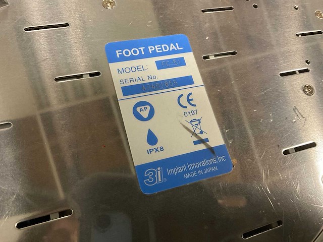 3i fc-51 foot pedal - afbeelding 3 van  4