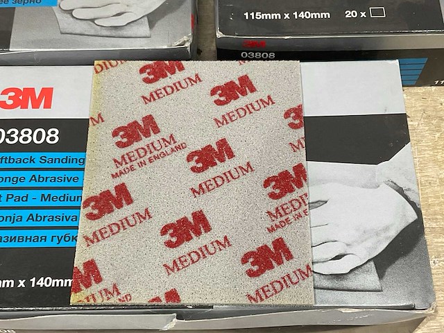 3m - schuurspons 115x140 mm (100x) - afbeelding 5 van  6