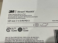 3m - xtract hookit - 127 mm - schuurschijven (10x) - afbeelding 2 van  10