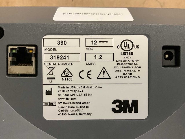 3m 390 spore test incubator - afbeelding 1 van  1