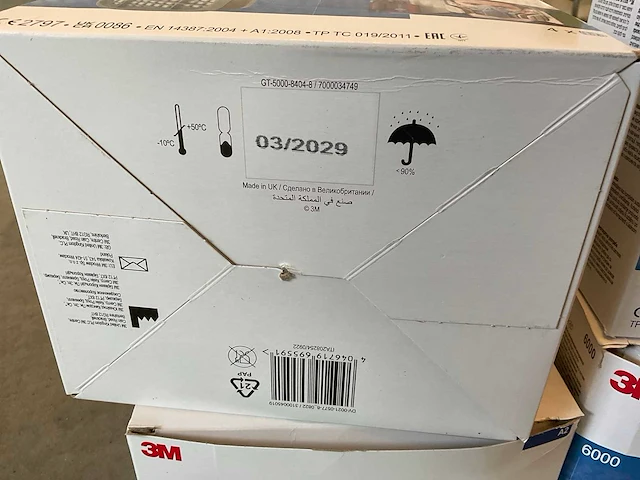 3m 6200 herbruikbaar halfgelaatsmasker (maat m) (4x) - afbeelding 3 van  3