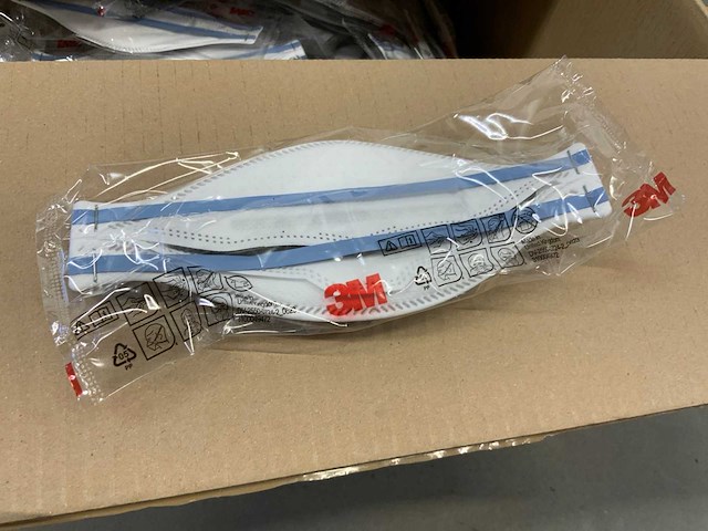 3m aura 9322+ mondkapjes (150x) - afbeelding 3 van  4