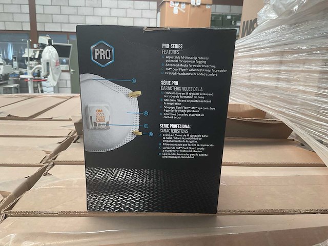 3m cool flow respirator (280x) - afbeelding 2 van  3