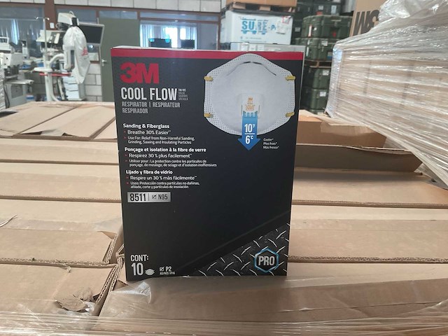 3m cool flow respirator (330x) - afbeelding 1 van  3