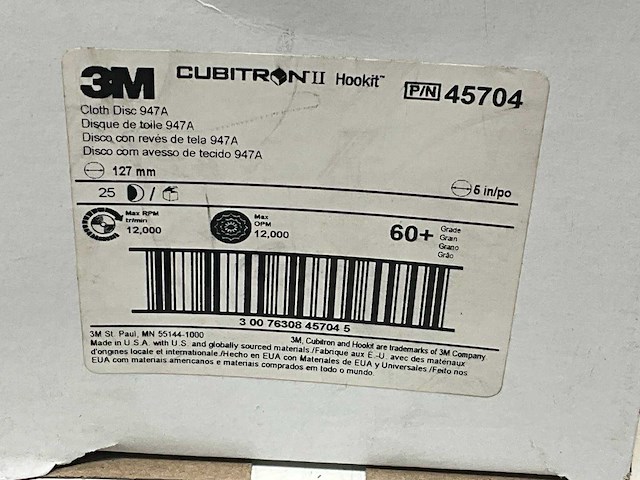 3m cubitron ii hookit schuurschijven 127mm (100x) - afbeelding 3 van  4