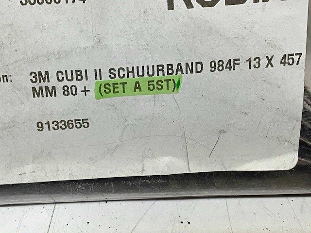 3m cubitron ii schuurband 984f 13x457mm (120x) - afbeelding 3 van  4