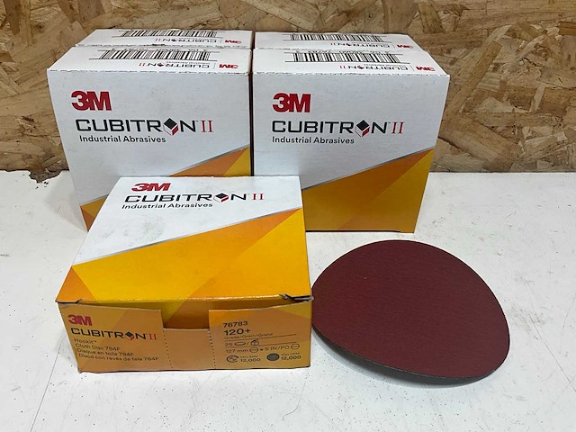 3m cubitronii schuurschijf 127mm (125x) - afbeelding 2 van  5
