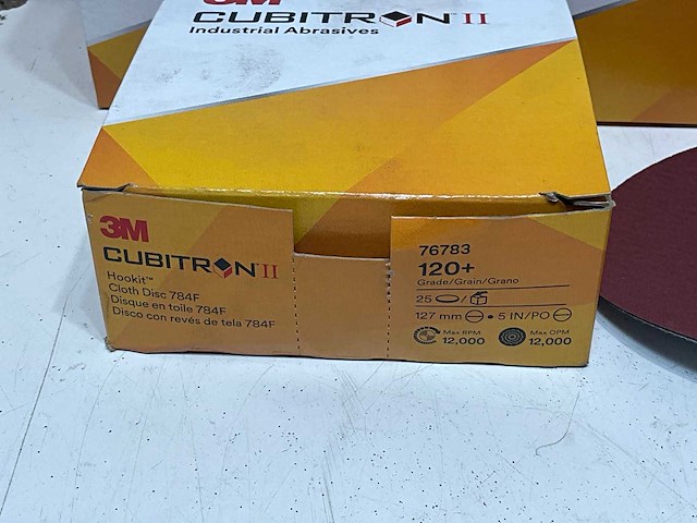 3m cubitronii schuurschijf 127mm (125x) - afbeelding 3 van  5