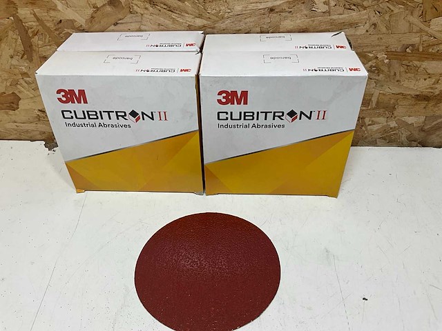 3m cubitronii schuurschijf 150mm korrel 60 (200x) - afbeelding 3 van  6