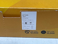 3m cubitronii schuurschijf 150mm korrel 60 (200x) - afbeelding 6 van  6