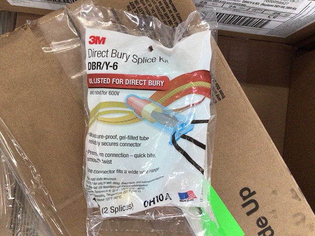 3m direct bury splice kit lasdop (150x) - afbeelding 1 van  3