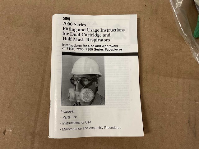 3m easi-air half-mask respirator facepiece (9x) - afbeelding 2 van  3