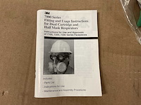 3m easi-air half-mask respirator facepiece (9x) - afbeelding 2 van  3