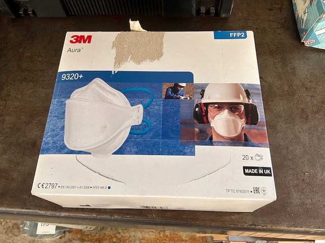 3m ffp2 mondkap - afbeelding 1 van  2