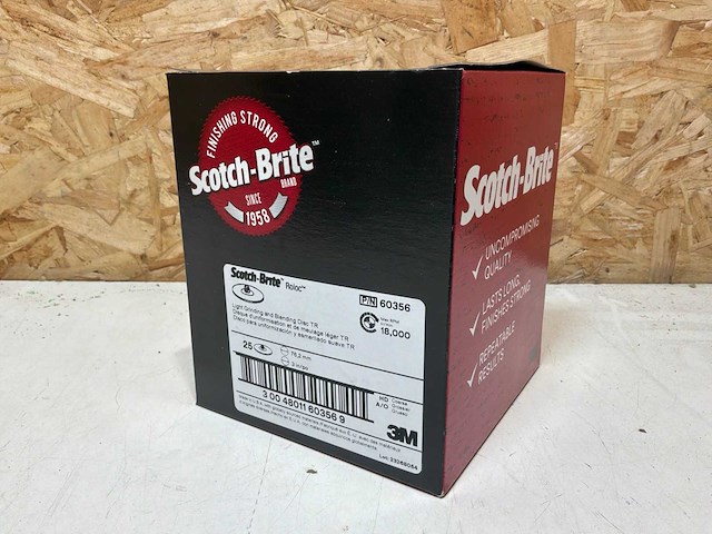 3m gb-dr scotch-brite schijf roloc 76,2mm (100x) - afbeelding 5 van  6