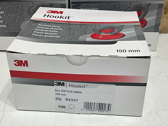 3m hookit schuurschijf 150mm p320 (300x) - afbeelding 5 van  6