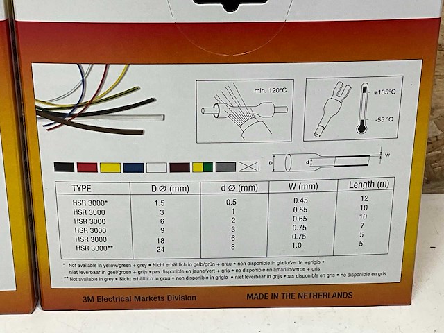 3m hsr3000 krimpkous (4x) - afbeelding 2 van  3