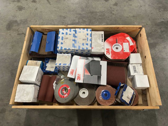 3m / norton - partij schuurmateriaal en schuurschijven - afbeelding 5 van  10