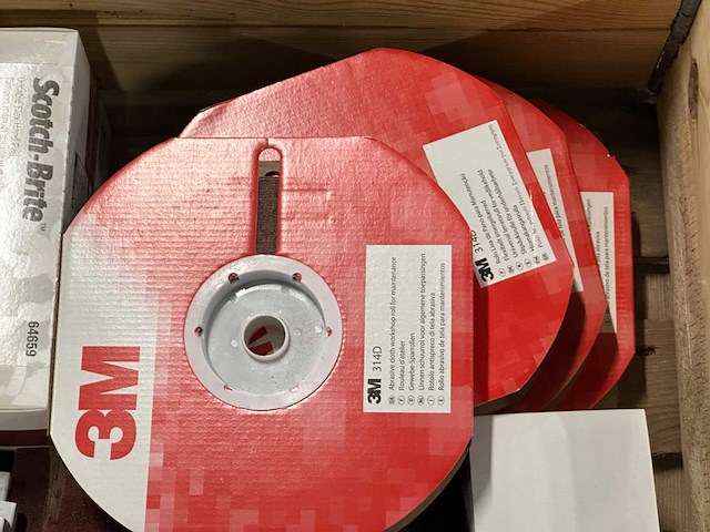 3m / norton - partij schuurmateriaal en schuurschijven - afbeelding 6 van  10