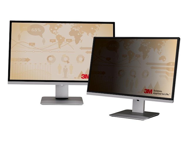 3m privacyfilter voor 23.8inch monitor, 16:9 pf238w9b - afbeelding 3 van  4