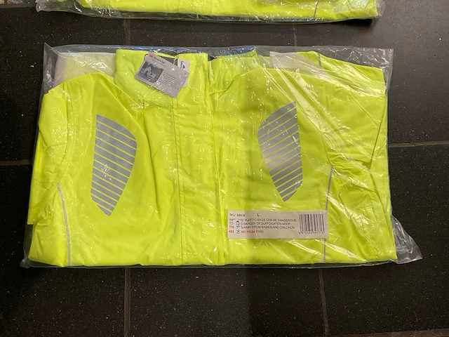 3m reflecterend fietsjack l - afbeelding 1 van  1