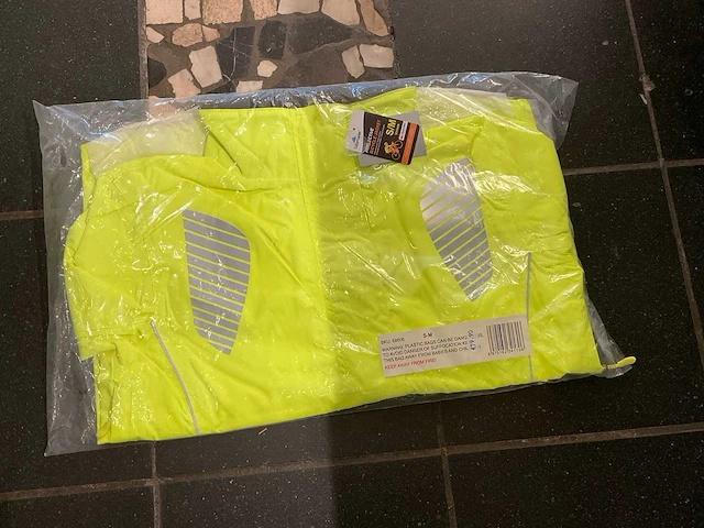 3m reflecterend fietsjack s/m - afbeelding 1 van  1