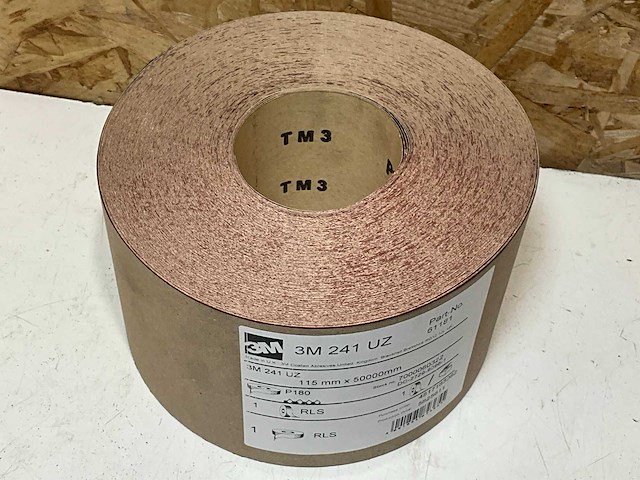 3m schuurpapier rol 115x50000mm p180 (2x) - afbeelding 3 van  3