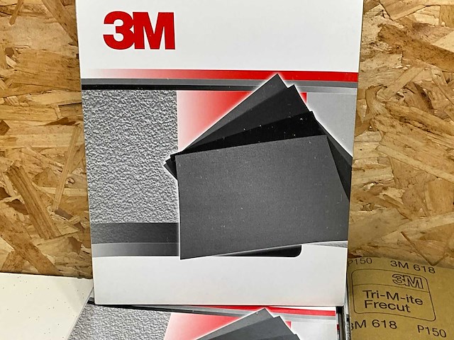 3m schuurpapier vellen p150 (280x) - afbeelding 3 van  6