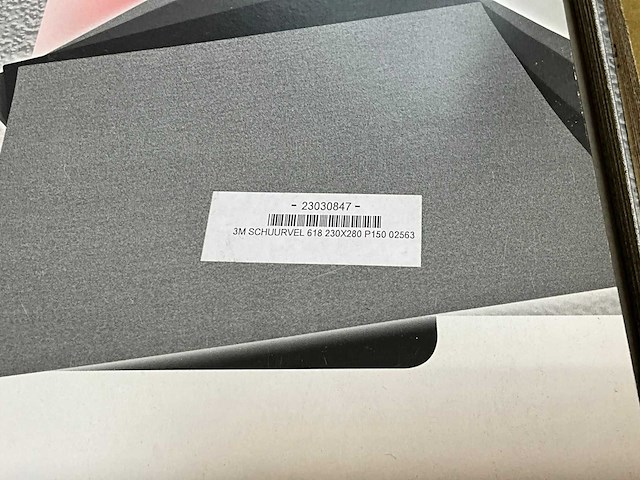 3m schuurpapier vellen p150 (280x) - afbeelding 4 van  6