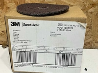 3m schuurschijf 125x22mm (20x)