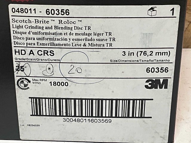 3m schuurschijf crs bruin (100x) - afbeelding 4 van  7