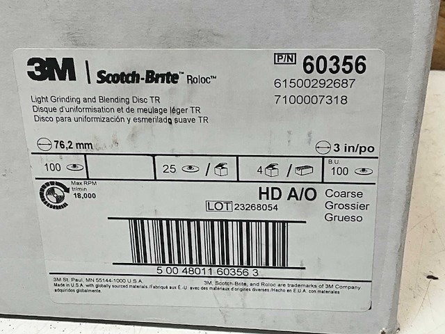 3m schuurschijf crs bruin (100x) - afbeelding 7 van  7