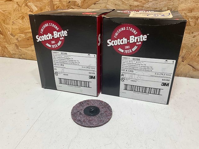 3m schuurschijf crs bruin (65x) - afbeelding 1 van  2