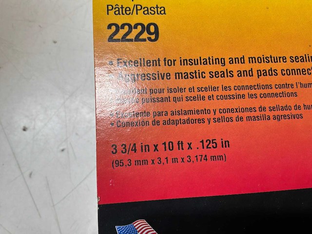 3m scotch afdichtingsband 3m per rol (8x) - afbeelding 5 van  5