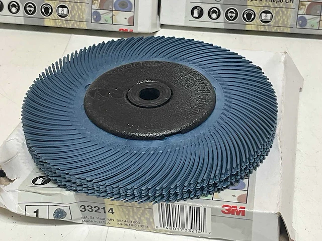3m scotch-brite 33214 radiaal borstel 152mm x11.1x25.4mm (5x) - afbeelding 4 van  5