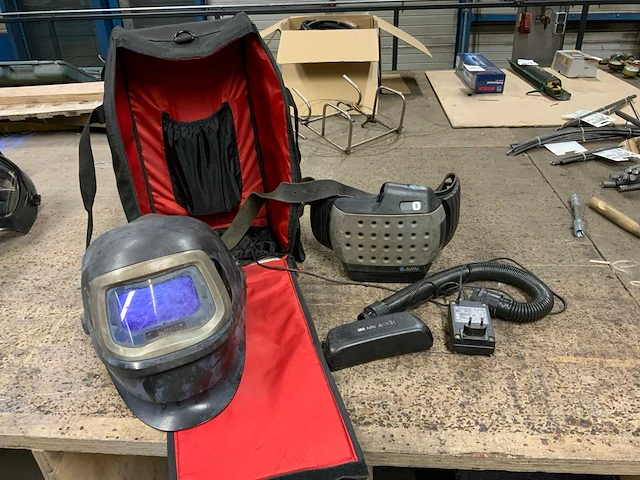 3m speedglas 9100fx, adflo lashelm - afbeelding 1 van  8
