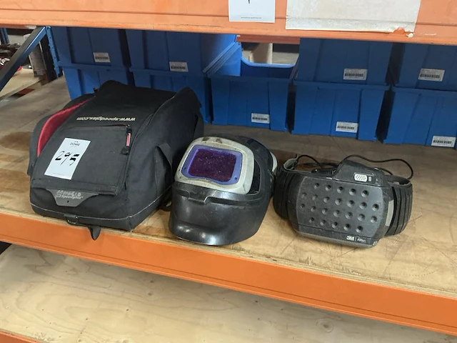 3m speedglas / adflo lashelm met afzuiging - afbeelding 1 van  9
