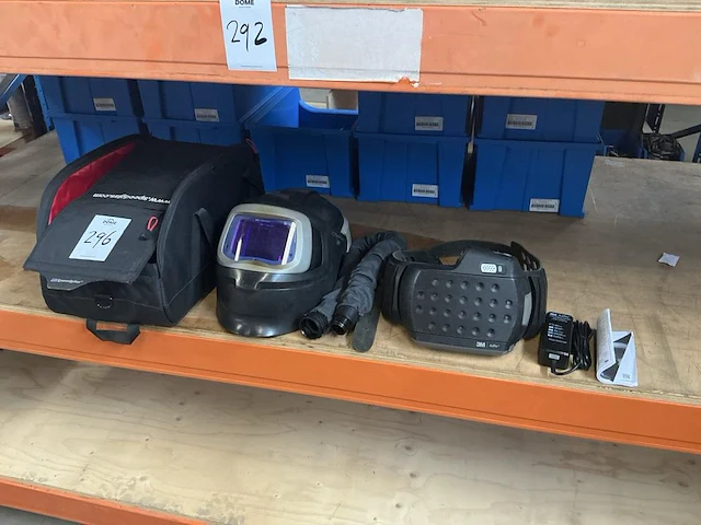 3m speedglas / adflo lashelm met afzuiging - afbeelding 1 van  7