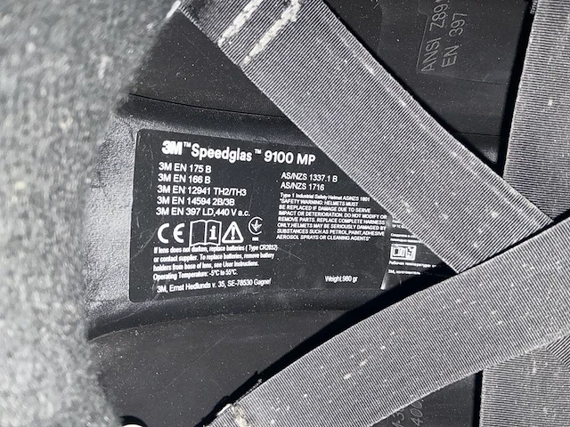 3m speedglas / adflo lashelm met afzuiging - afbeelding 6 van  7