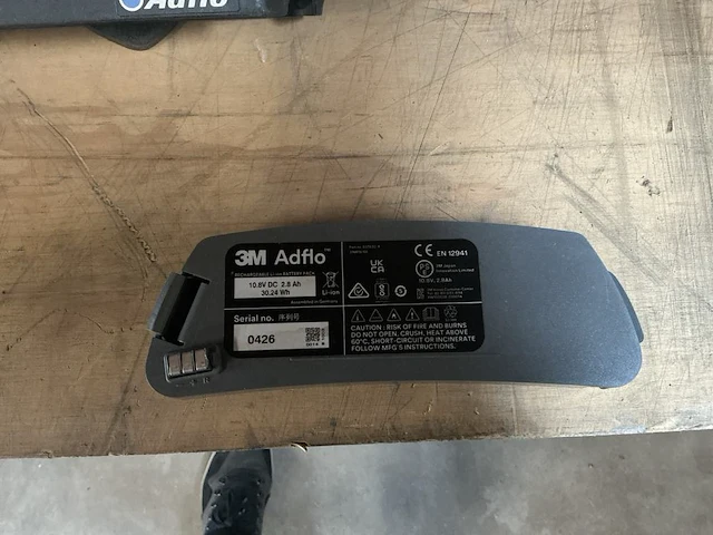 3m speedglas / adflo lashelm met afzuiging - afbeelding 4 van  8