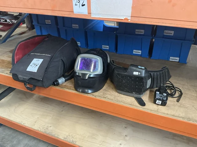 3m speedglas / adflo lashelm met afzuiging - afbeelding 1 van  6