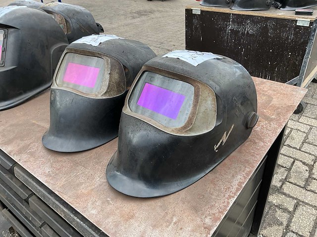 3m speedglas automatisch verduisterende lashelm (2x) - afbeelding 1 van  9