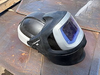 3m speedglas laskap en lithium batterij, met grote hoeveelheid 3m adflo batterijen - afbeelding 2 van  6