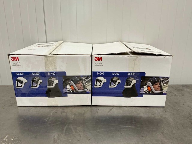 3m versaflo m206 gezichbescherming (2x) - afbeelding 1 van  5